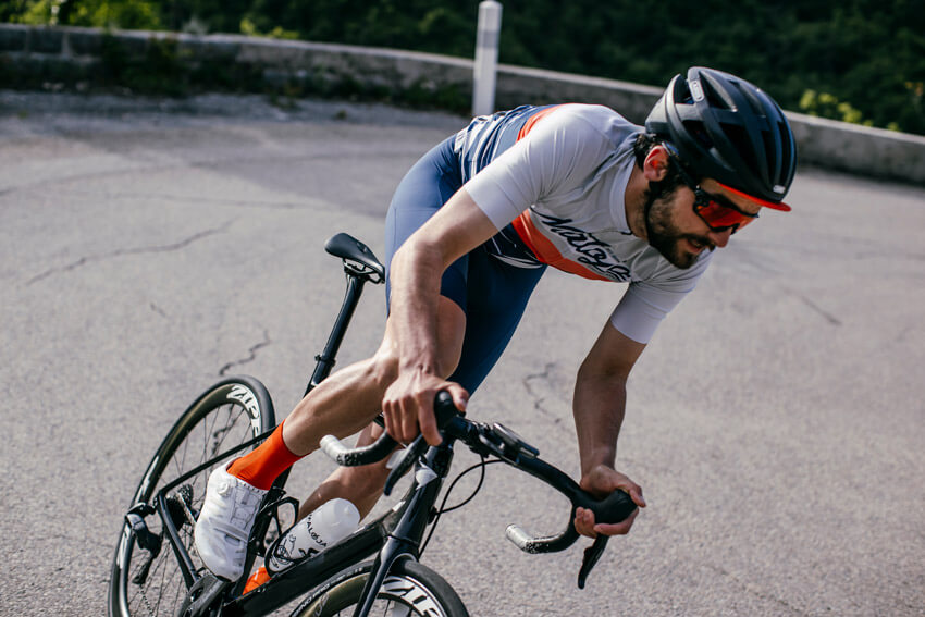 sl red breathable antibacterial dry air Maloja jersey lagalbm 
